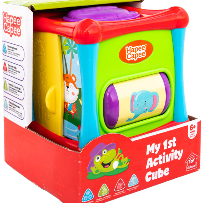 My 1st Activity Cube - HapeeCapee